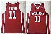 Oklahoma Sooners 11 Trae Young Red College Basketball Jersey,baseball caps,new era cap wholesale,wholesale hats